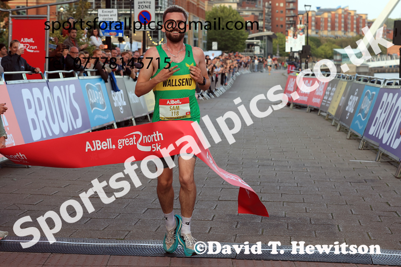 The 2026 AJ Bell Great North 5k, Newcastle Quayside. Photo: David T. Hewitson/Sports for All Pics